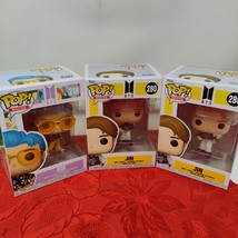 Lot of 3 Funko Pop! Rocks BTS RM #218 Dynamite Jin #280 Butter X2  - $16.98