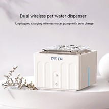 Pet Wireless Automatic Circulation Constant Temperature Water Dispenser - £72.09 GBP