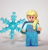 Minifigure Custom Toy Elsa Frozen Disney - $6.50