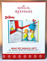 Hallmark: What Pet Should I Get? - Dr Seusss - 2017 Keepsake Ornament - £18.46 GBP