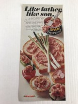 Hormel Spam Spread Vtg 1972 Print Ad - $9.89