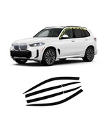 Rain Guards for BMW X5 2019-2023 (6PCs) Black Tape-On Style - £74.75 GBP