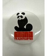 Vintage 1980 TRADE FAIR THE PEOPLE&#39;S REPUBLIC OF CHINA PANDA BEAR  PIN B... - €9,46 EUR