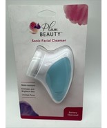 Plum Sonic Facial Cleansing System Clio Dual Speed Exfoliating Brush Bri... - $9.99