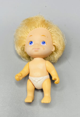 Vintage 1990 Playful Quints Moving Boy Baby Doll 2 Tyco Replacement Blonde Hair - $11.47