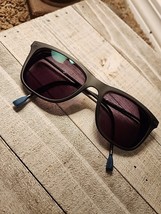 Nautica N6245S Unisex Plastic Polarized Sunglass 145  Matte Black Teal 5... - $22.30