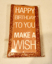 Gift Tags Many Sayings You Choose Type 3 1/2&quot; x 2&quot; Glitter Backround 3pc... - $1.89