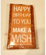 Gift Tags Many Sayings You Choose Type 3 1/2&quot; x 2&quot; Glitter Backround 3pc... - $35.35 MXN