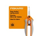 Fiskars Easy Action 8&quot; Titanium Scissors - Stainless Steel Fabric and Mi... - £11.36 GBP