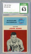 1961 Fleer John Kerr #25 CSG 6.5 P1281 - £73.98 GBP