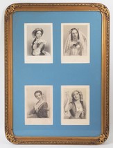 Antique Framed Prints Loves Labor Lost Much Ado About Nothing Victorian ... - £247.96 GBP