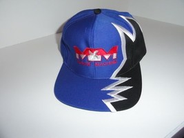 Marine Machine embroidered  blue  &amp; black jagged edge baseball cap - $29.50