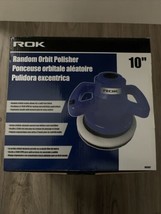 ROK 10” Random Orbit Polisher Buffer 3500 OPM Car/Boat Polisher Corded NEW - £40.19 GBP