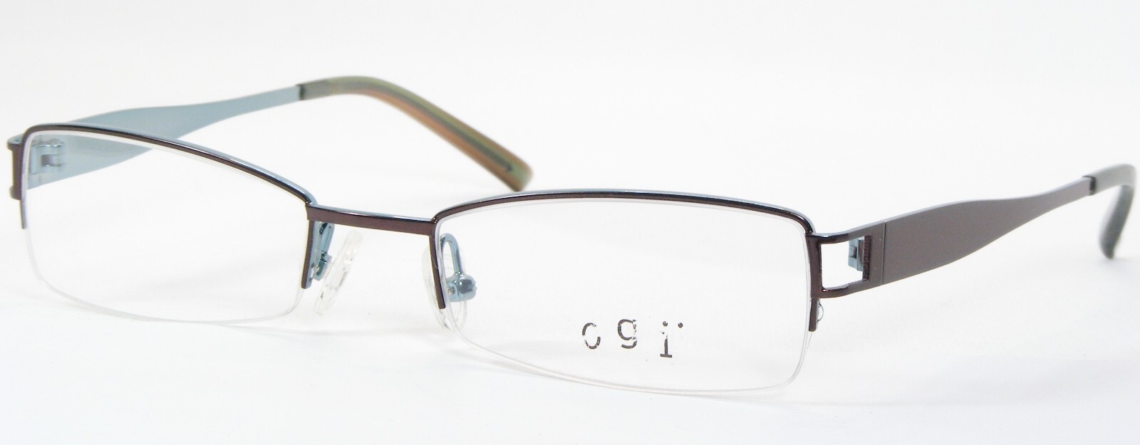 OGI Modèle 3052 Coleur. 608 Marron/Bleu Lunettes Monture 48-18-140mm (No... - $66.72