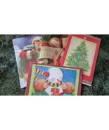 CHRISTMAS GIFT BOXES four 14 x 9.25 x 2&quot; all different (D) - £1.56 GBP