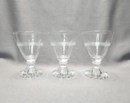 Vintage MCM Anchor Hocking Boopie Bubble Foot AHC2 Cordial Juice Glass T... - £12.47 GBP