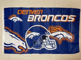 Denver Broncos Pride Flag 3x5ft Banner Polyester American Football broncos038 - £12.78 GBP