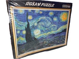 Van gogh starry sky 1000pcs Jigsaw Puzzles Puzzle Starry Night DCBA HGFE - $15.72