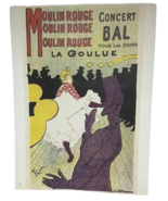 Toulouse-Lautrec Moulin Rouge Poster Print Ball Concert Cancan French Th... - £15.74 GBP