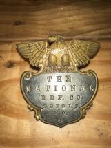 ORIGINAL ANTIQUE NAMED CAP BADGE FROM Springfield Mo # 4 - $24.75