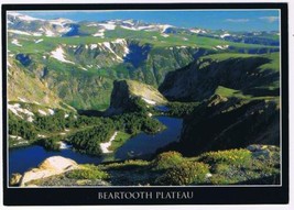 Montana Postcard Beartooth Plateau Rock Creek Canyon - $3.95