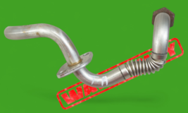 oem 2000-2006 mercedes r230 sl500 s55 egr valve hose tube pipe line housing - $655.25 MXN