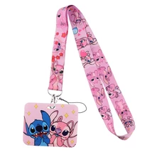 Cute Alien and Angel Credential Holder Cartoon Lanyards for Key Neck Str... - $8.50 CAD