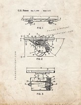 Skateboard Patent Print - Old Look - $7.95+