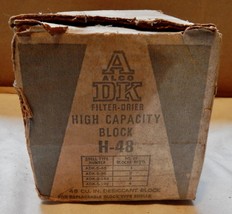 ALCO H-48 cu in Desiccant HIGH CAPACITY FILTER DRIER BLOCK DK COR00019 N... - €16,37 EUR
