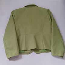Giorgio Sant’Angelo Women's Green 2-Button Front Blazer Size 12 image 2