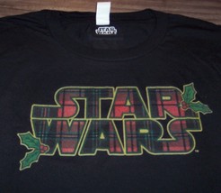 Star Wars Christmas Holly T-Shirt Big &amp; Tall 3XLT 3XL New - £19.77 GBP