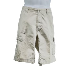 THE NORTH FACE Men&#39;s Shorts Cargo Cotton Blend Belted Zip Fly Size 36 Re... - $22.49