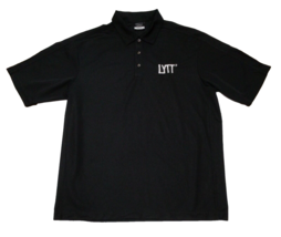 Lytt Nike Golf Embroidered Polo Shirt 3 Button Mens Large Dri Fit 771A - £18.99 GBP