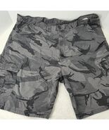 Wrangler Originals Mens Cargo Shorts Camouflage Casual Size 44 Black And... - €10,96 EUR