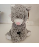 Plush Lucky the Gray &amp; White Cat Limited Edition  - $159.55 MXN