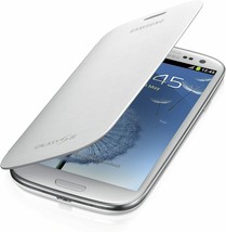 Samsung Galaxy S III Flip Cover Case, White - £6.99 GBP