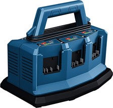 18V 6-Bay Lithium-Ion Fast Battery Charger From Bosch, Model Number Gal1... - $128.93