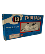 Thirteen 13 Board Game By Cadaco Ellis Educational Game Vintage 1955 Nic... - £15.87 GBP