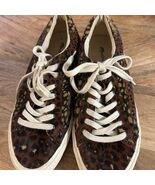 Madewell Sidewalk Leopard Print Calf Hair Low-Top Sneakers Mens / women’s - $37.64 CAD