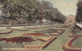 Sunken Garden Fairmount Park Philadelphia Pennsylvania PA Postcard D45 - £2.36 GBP