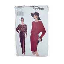 Vogue Sewing Pattern 8848 Dress Gown Misses Size 12-16 - $8.99