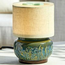 Better Homes &amp; Gardens Mini Lamp Fragrance Wax Warmer Blue Green Cream S... - €36,83 EUR