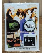 The Beatles Button Badge Pack of 4 C&amp;D Visionary Inc. 2008  - £10.99 GBP