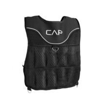 CAP Barbell (HHWV-CB020C) Adjustable Weighted Vest, 20-Pound,20 Pound, B... - £49.77 GBP