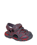 Wonder Nation Infants Boys Fisherman Beach Sport Sandal Shoes Size 2 Gra... - £10.69 GBP