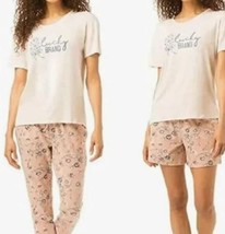 Lucky Brand Women&#39;s 3-piece Pajama Set Color Pink Floral Pick Size - £19.41 GBP