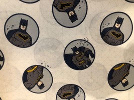 D.C. Batman Comic Camelot Fabric Print 100% Cotton Fat Quarter 18&quot;x22&quot; NEW Mask - £5.42 GBP