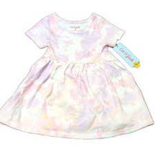 NWT Cat &amp; Jack Dress Summer 18 months Warm Tie Dye Pink Purple Peach - $3.99