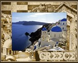 Greece Laser Engraved Wood Picture Frame Landscape (3 x 5) - $25.99