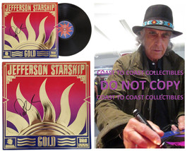 Pete Sears Signed Jefferson Starship Gold Album Vinyl COA Proof autographed - $148.49